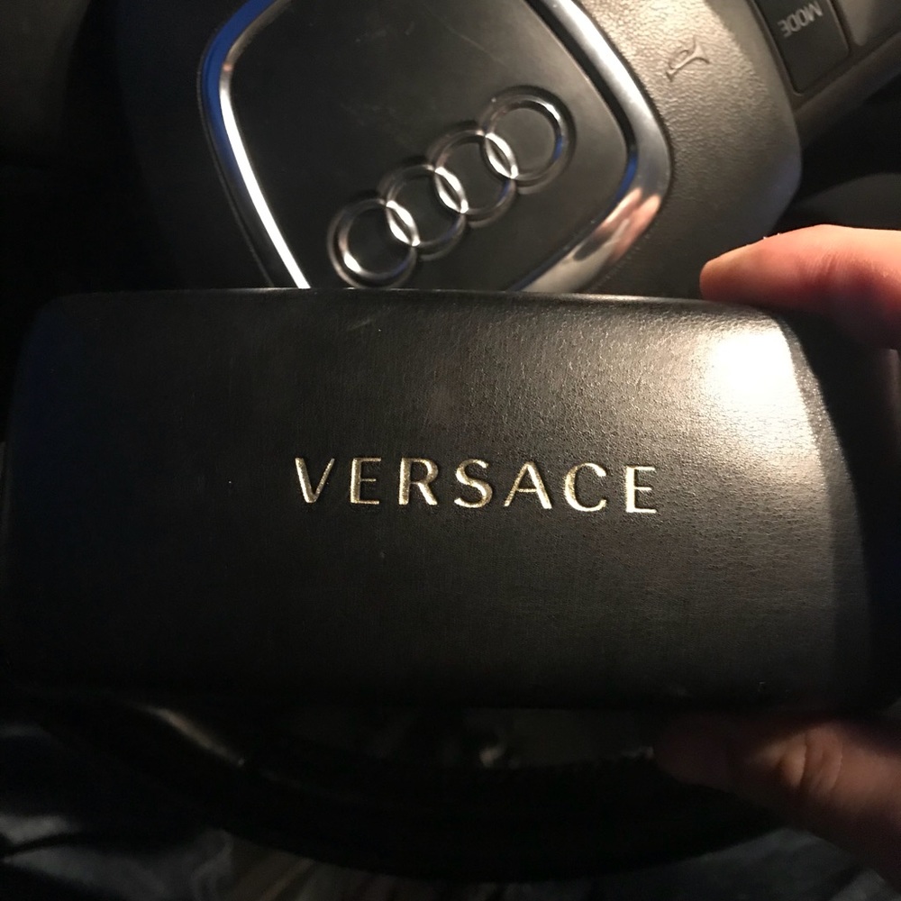 Used authentic Versace men sunglasses